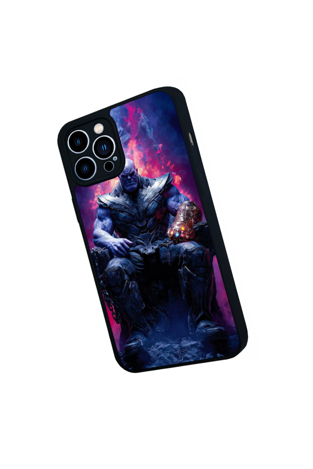 iPhone 13 Pro Max Uyumlu Thanos Tasarımlı Glossy Premium Kılıf