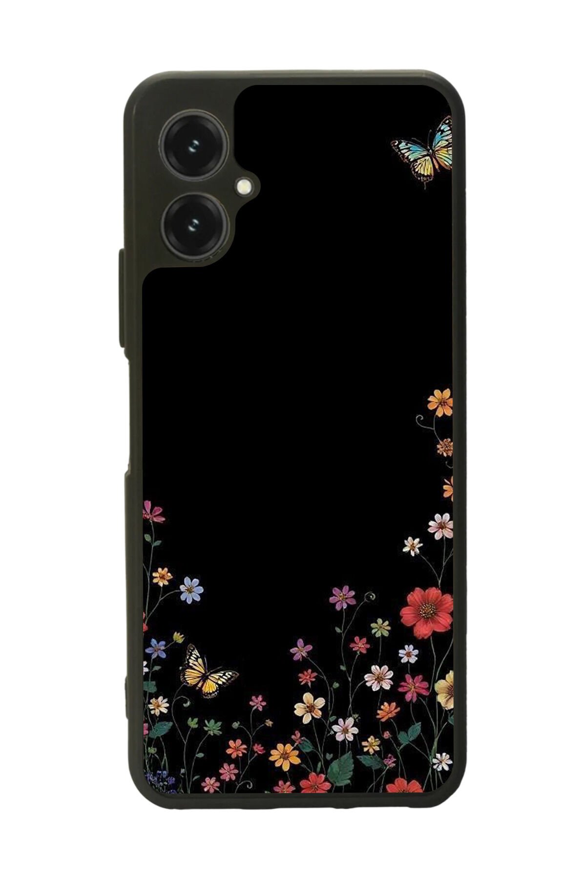 Omix X5 Uyumlu Floral Tasarımlı Glossy Premium Kılıf