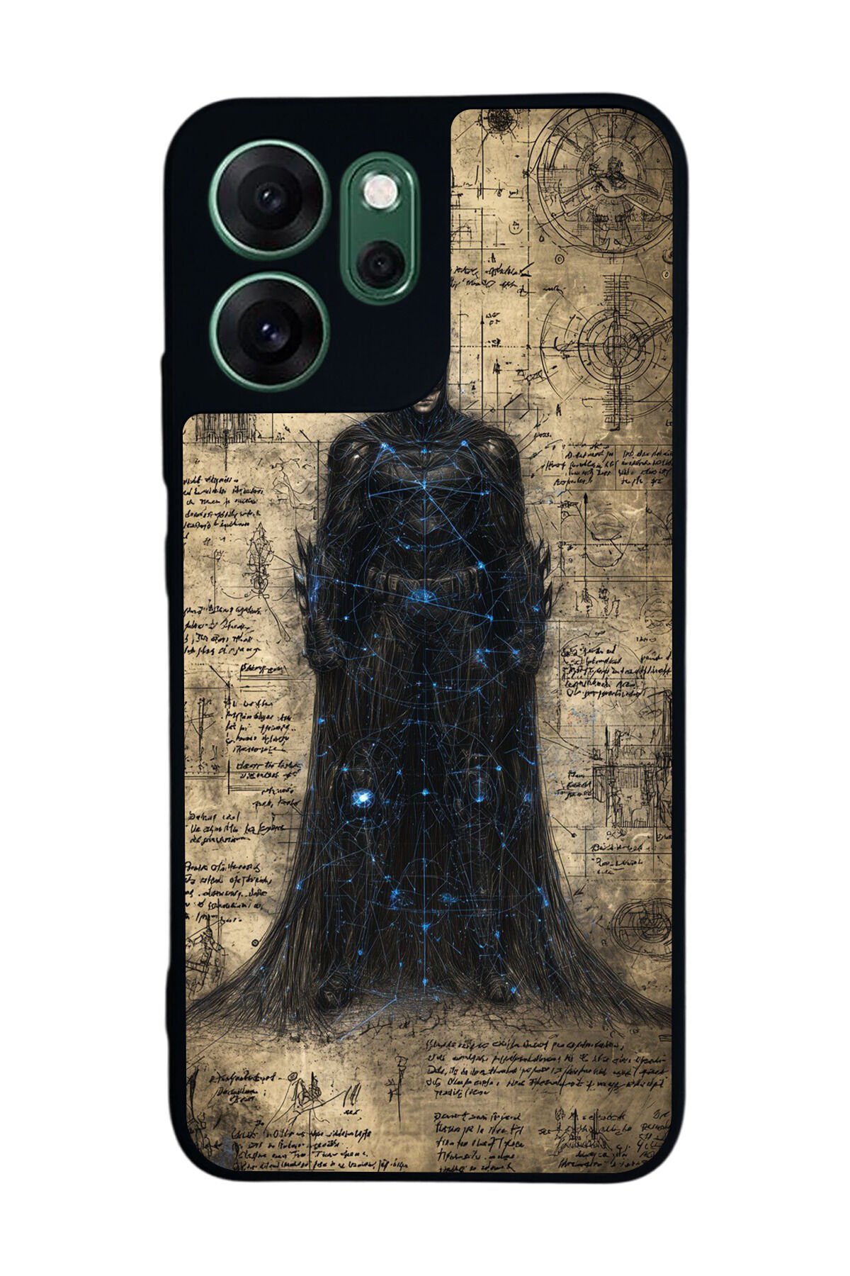 Oppo Reno 14F Uyumlu Batman Tasarımlı Glossy Premium Kılıf