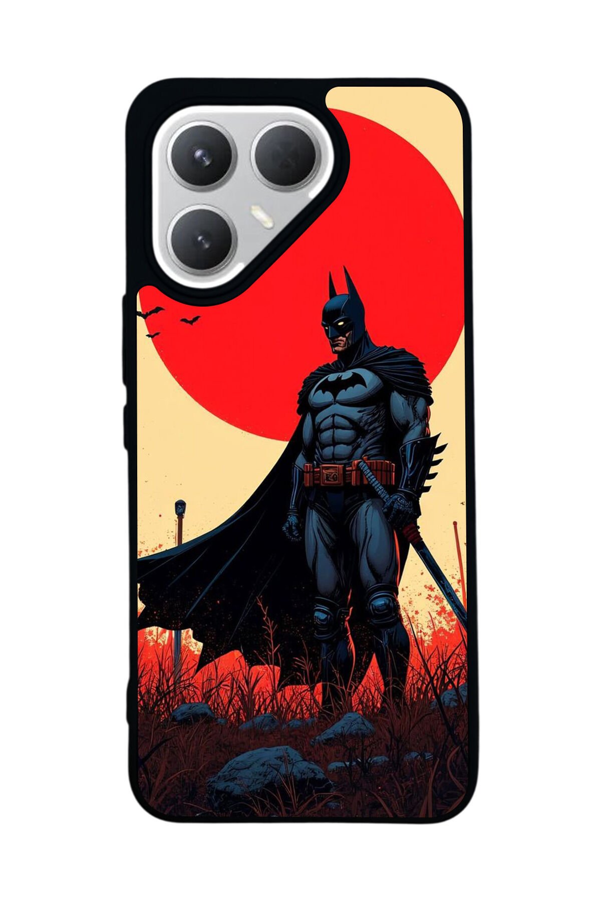 Tecno Pova 7 Pro Mat Uyumlu Siyah Kılıf – Yumuşak Silikon, Koruyucu, Şok Emici Kapak