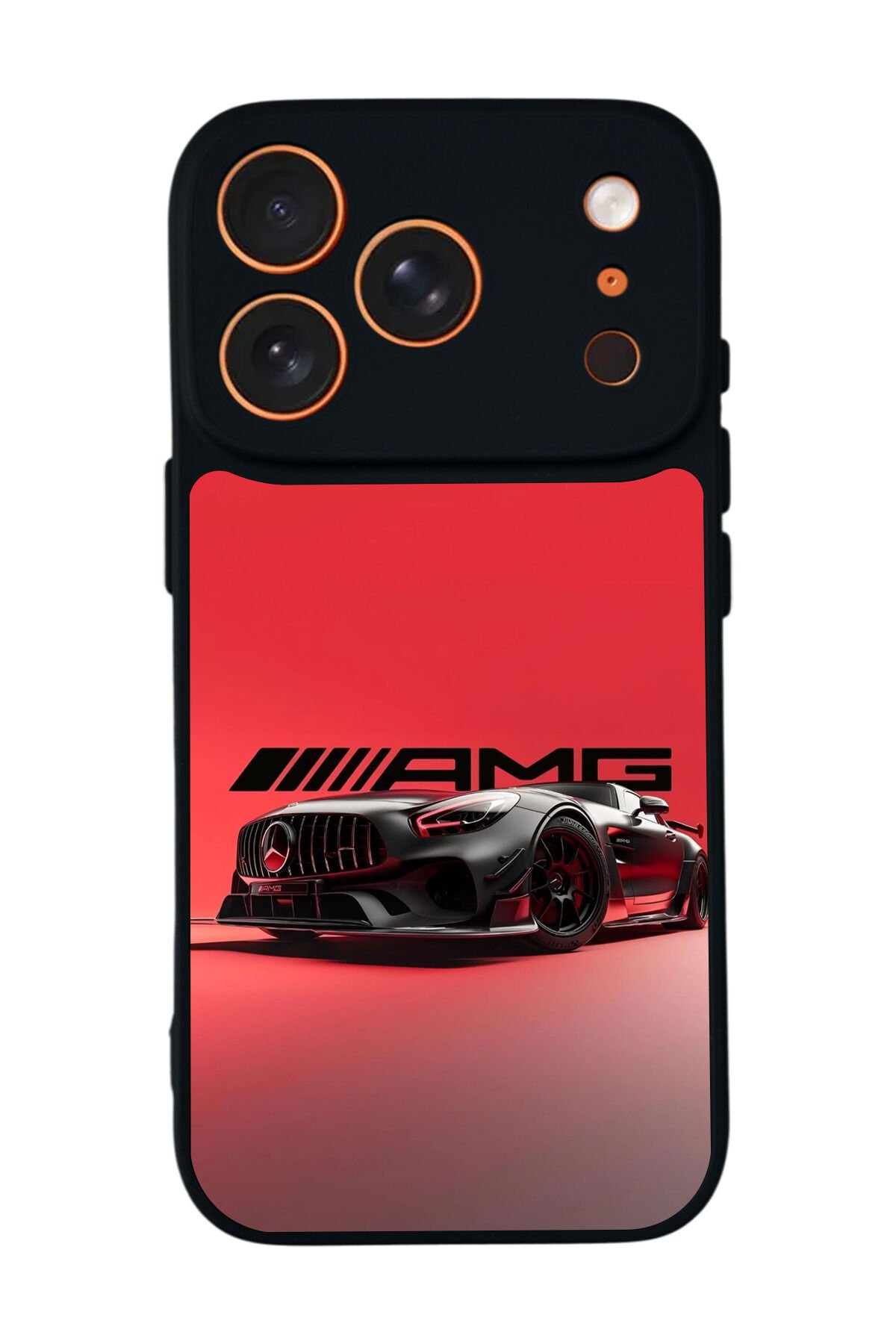 iPhone 17 Pro Uyumlu Mercedes Tasarımlı Glossy Premium Kılıf