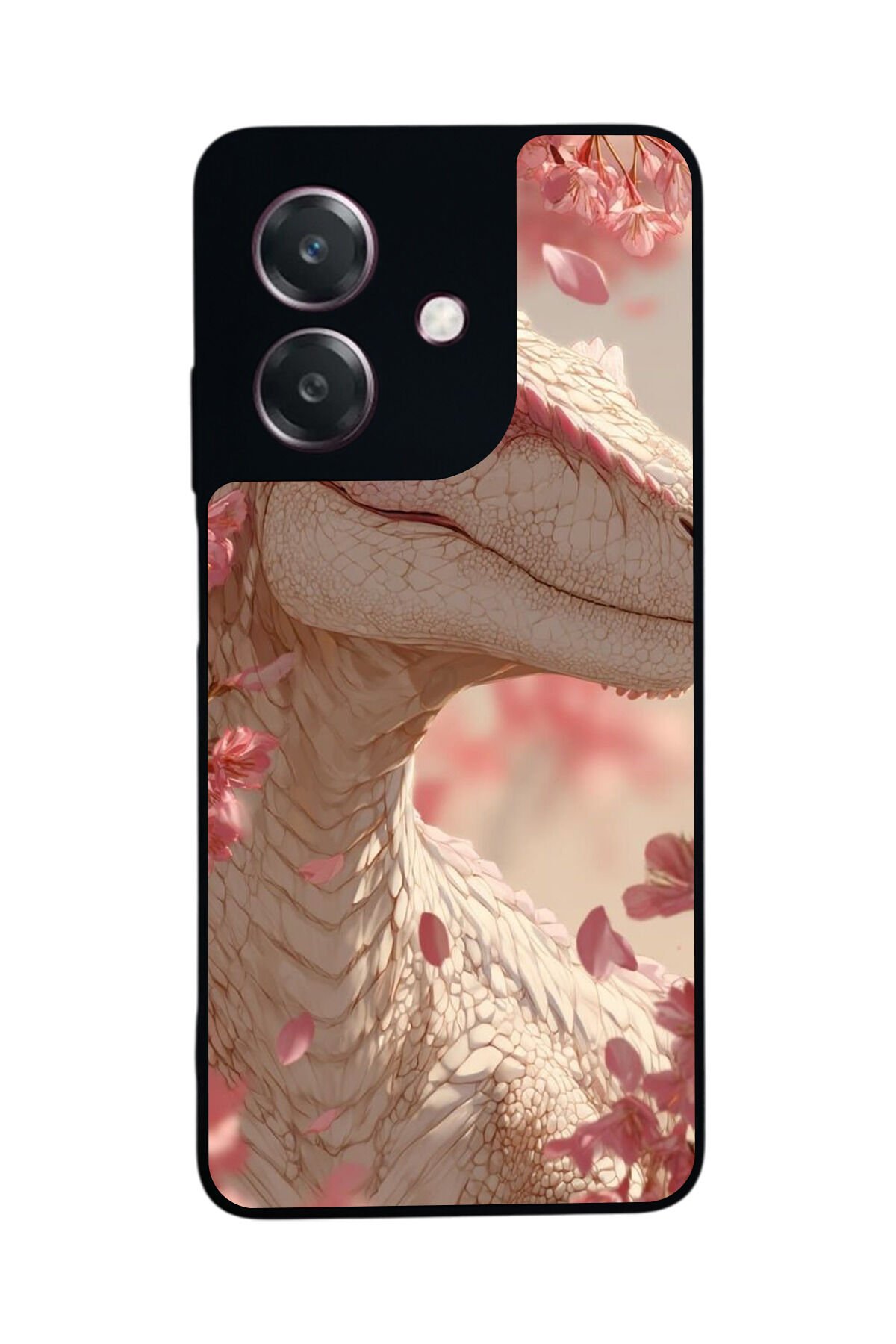 Oppo A3 5G Uyumlu Dinazor Tasarımlı Glossy Premium Kılıf