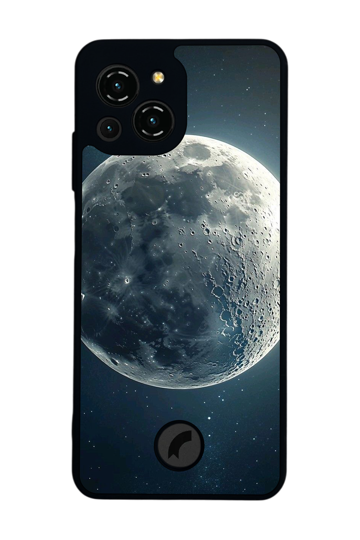 Reeder S23 Pro Max Uyumlu Ay Tasarımlı Glossy Premium Kılıf