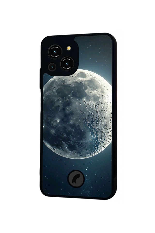 Reeder S23 Pro Max Uyumlu Ay Tasarımlı Glossy Premium Kılıf