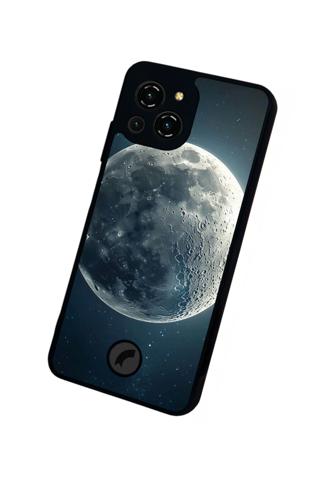 Reeder S23 Pro Max Uyumlu Ay Tasarımlı Glossy Premium Kılıf