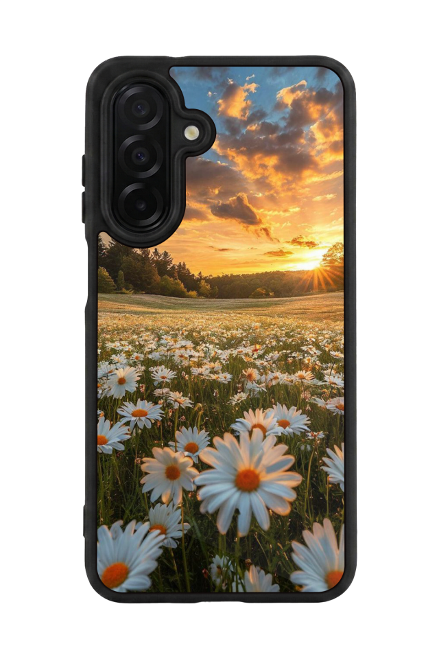 Samsung Galaxy A36 Uyumlu Cicek Tasarımlı Glossy Premium Kılıf