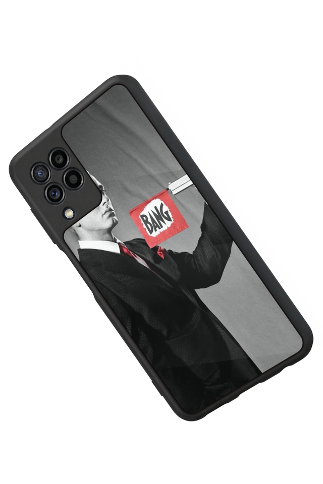 Samsung Galaxy M22 Uyumlu Eminem Tasarımlı Glossy Premium Kılıf