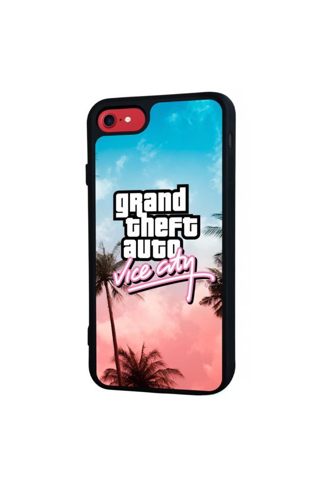 iPhone 7 Uyumlu GTA Tasarımlı Glossy Premium Kılıf
