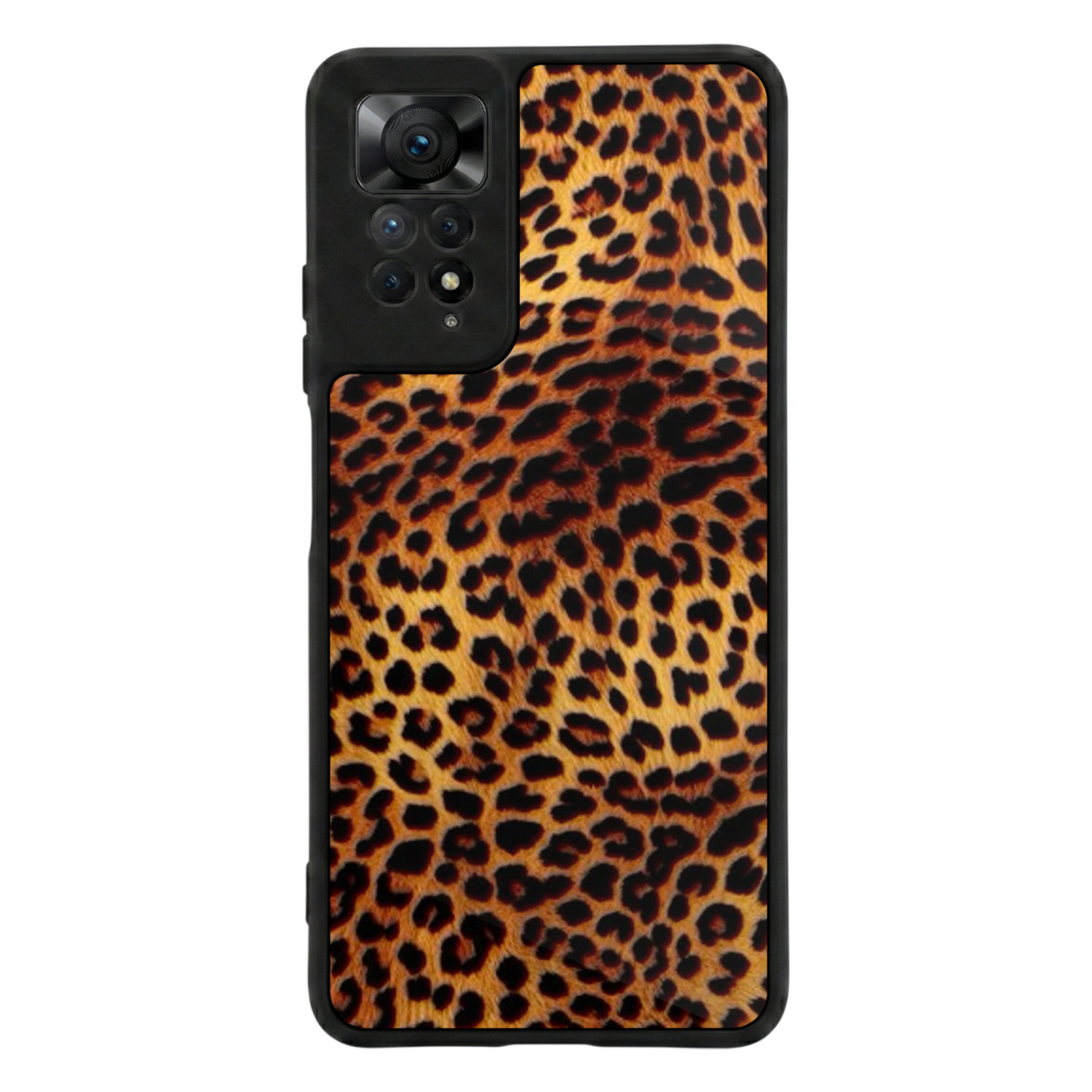Xiaomi Redmi Note 12 Pro Uyumlu Leopar Tasarımlı Glossy Premium Kılıf
