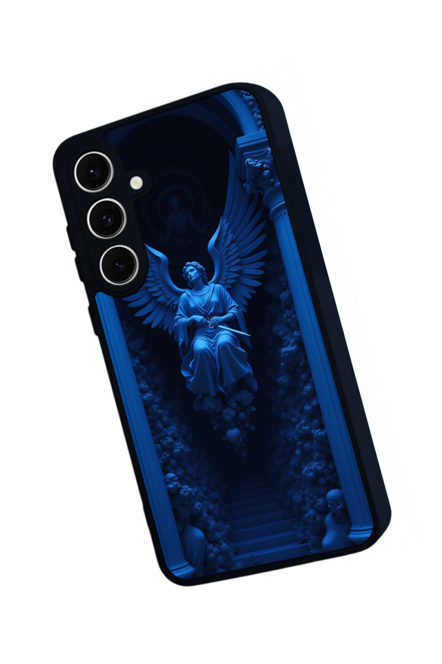 Samsung Galaxy S24 FE Uyumlu Güneş Tasarımlı Glossy Premium Kılıf