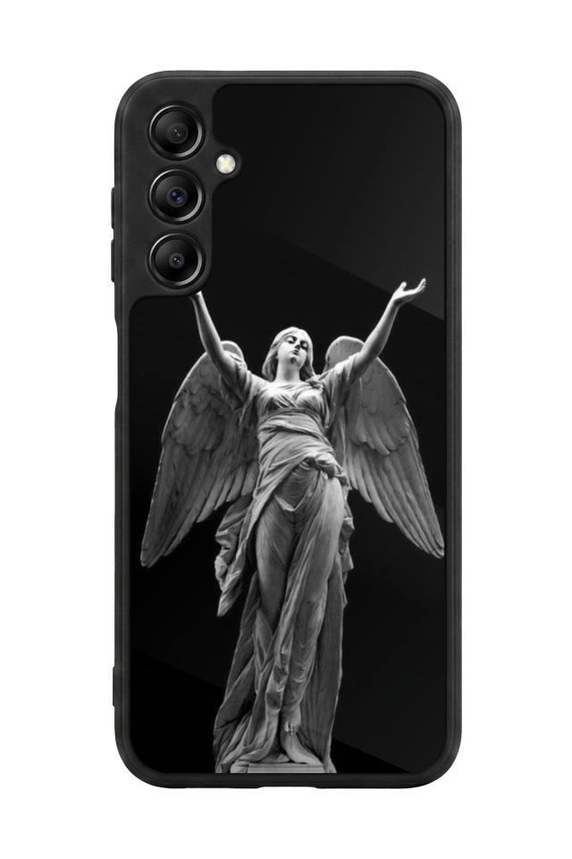 Samsung Galaxy A14 Uyumlu Melek Tasarımlı Glossy Premium Kılıf