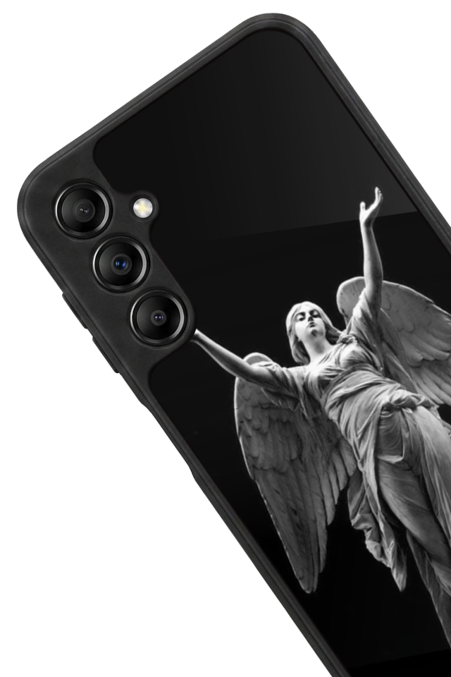 Samsung Galaxy A14 Uyumlu Melek Tasarımlı Glossy Premium Kılıf