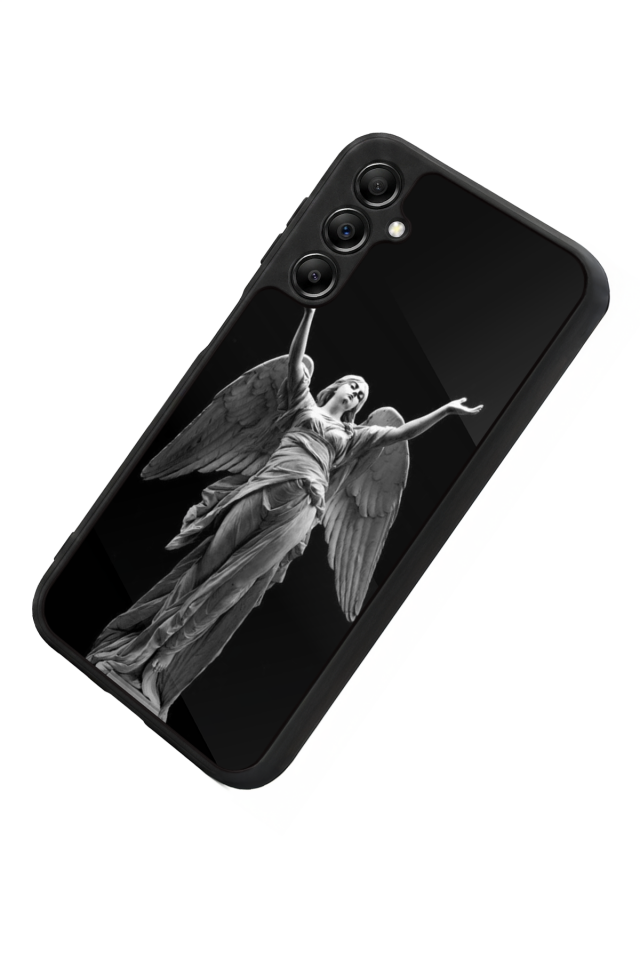 Samsung Galaxy A14 Uyumlu Melek Tasarımlı Glossy Premium Kılıf