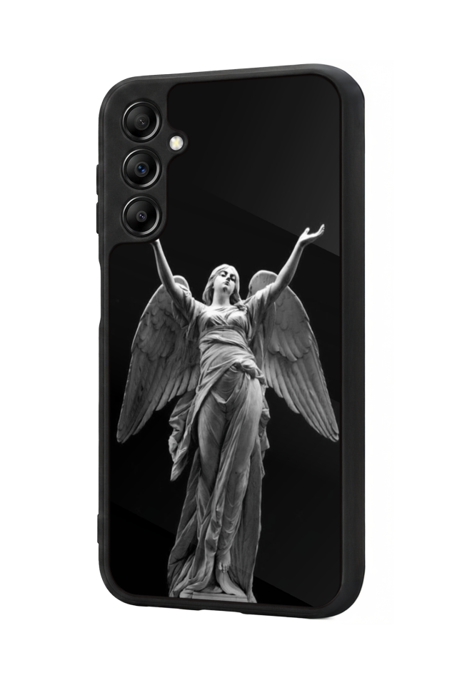 Samsung Galaxy A14 Uyumlu Melek Tasarımlı Glossy Premium Kılıf