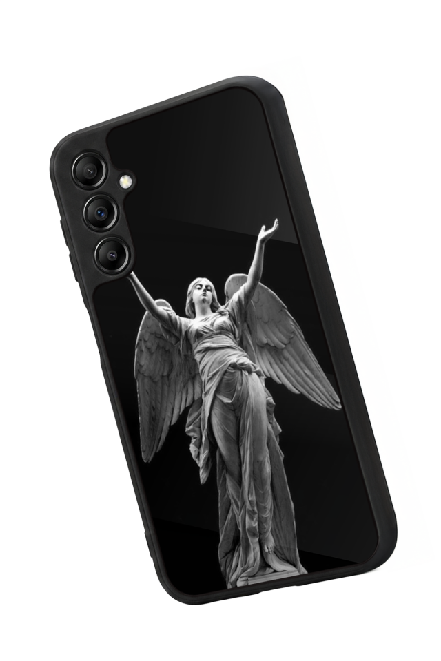 Samsung Galaxy A14 Uyumlu Melek Tasarımlı Glossy Premium Kılıf