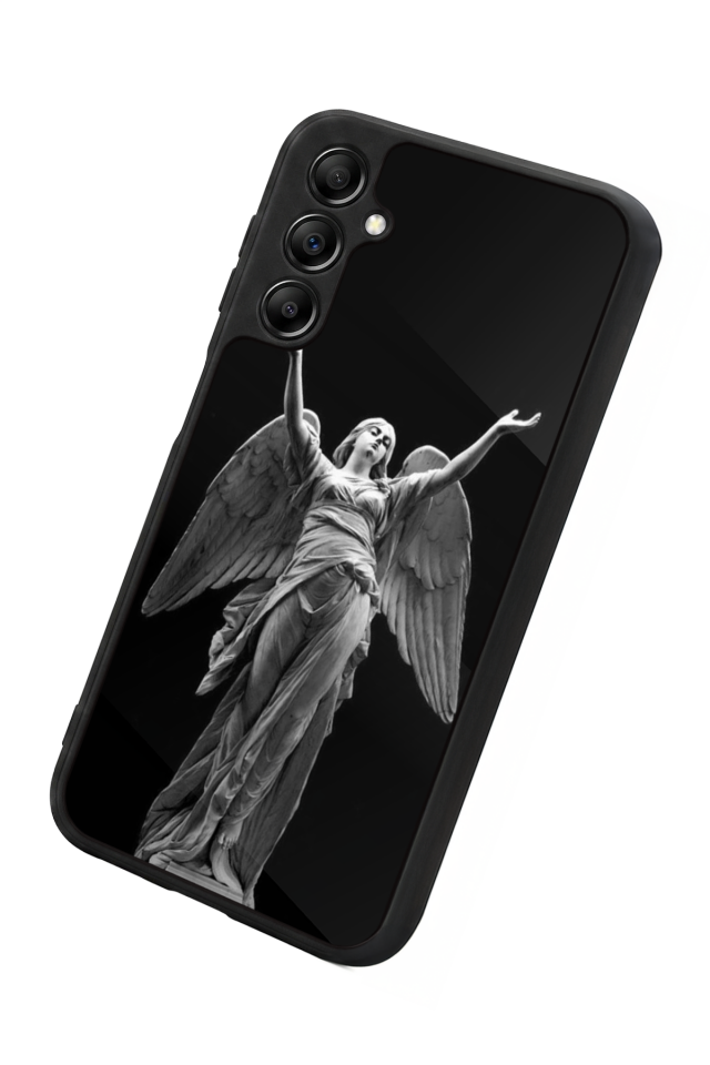 Samsung Galaxy A14 Uyumlu Melek Tasarımlı Glossy Premium Kılıf