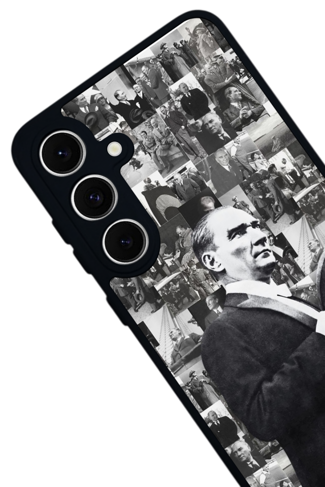 Samsung Galaxy A16 Uyumlu Mustafa Kemal Ataturk Tasarımlı Glossy Premium Kılıf