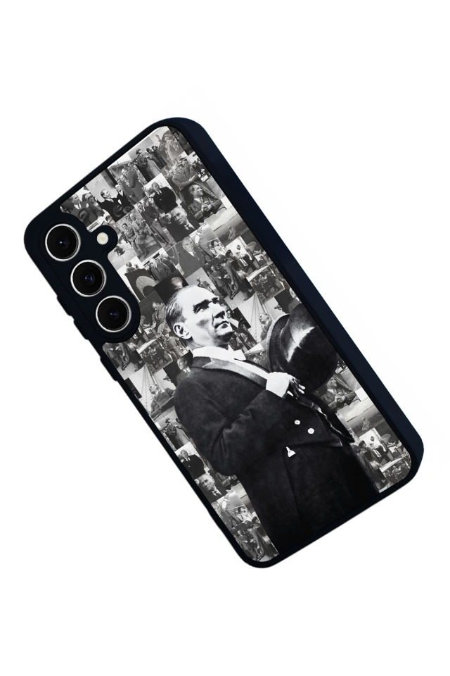 Samsung Galaxy A16 Uyumlu Mustafa Kemal Ataturk Tasarımlı Glossy Premium Kılıf