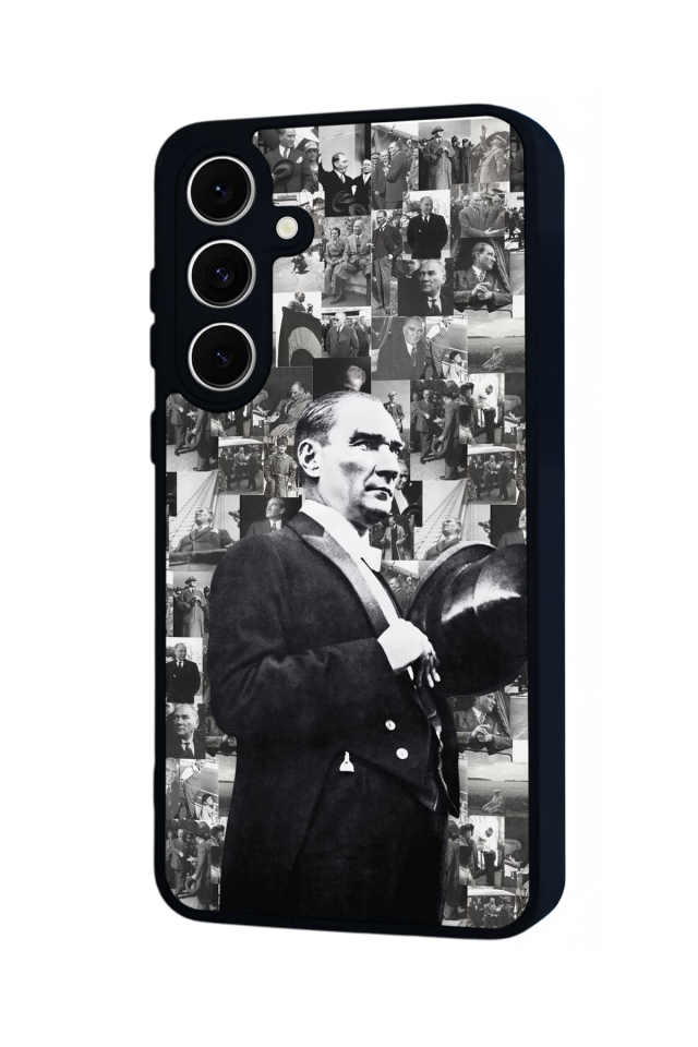 Samsung Galaxy A16 Uyumlu Mustafa Kemal Ataturk Tasarımlı Glossy Premium Kılıf