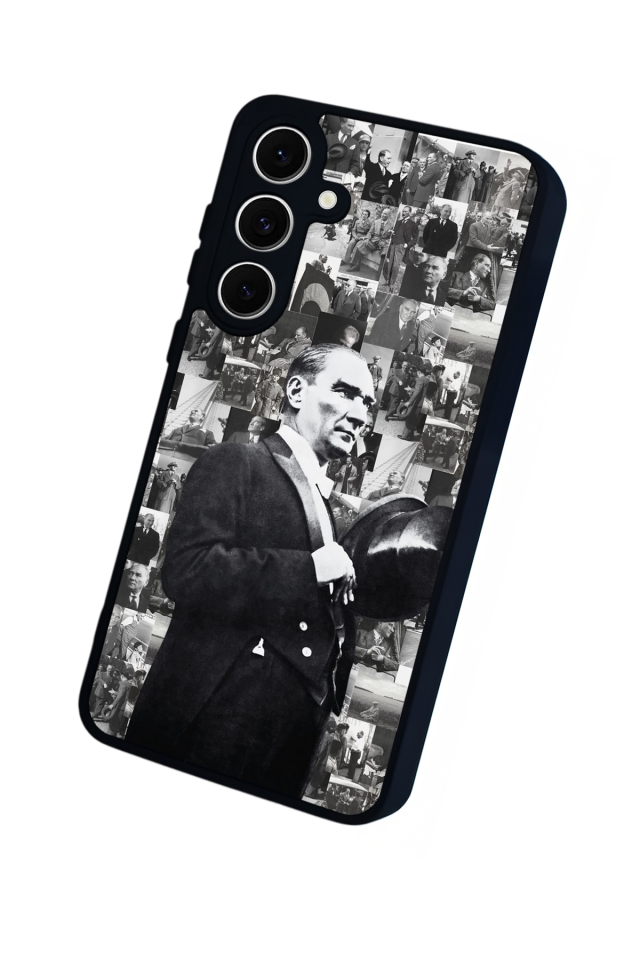 Samsung Galaxy A16 Uyumlu Mustafa Kemal Ataturk Tasarımlı Glossy Premium Kılıf