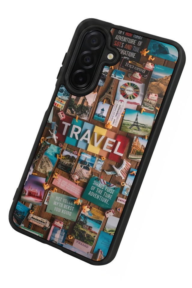 Samsung Galaxy A26 Uyumlu Poster Tasarımlı Glossy Premium Kılıf