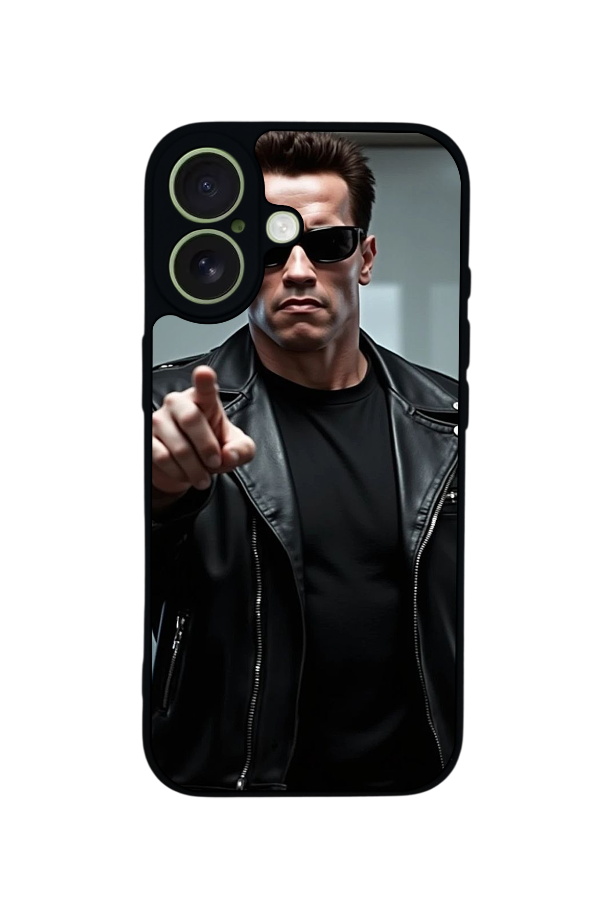 iPhone 17 Uyumlu Terminator Tasarımlı Glossy Premium Kılıf