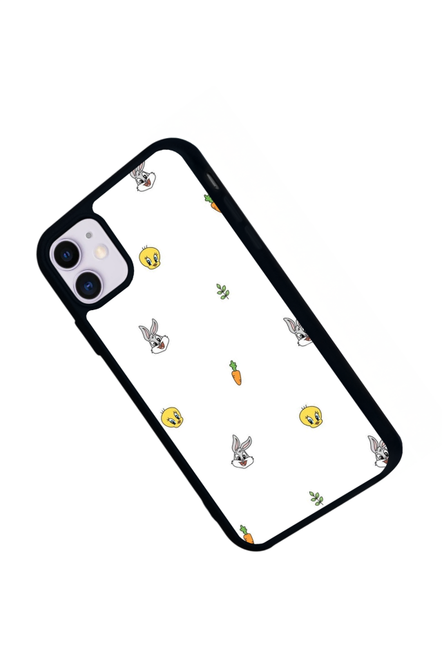 iPhone 11 Uyumlu Tweety Tasarımlı Glossy Premium Kılıf