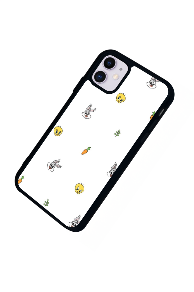 iPhone 11 Uyumlu Tweety Tasarımlı Glossy Premium Kılıf