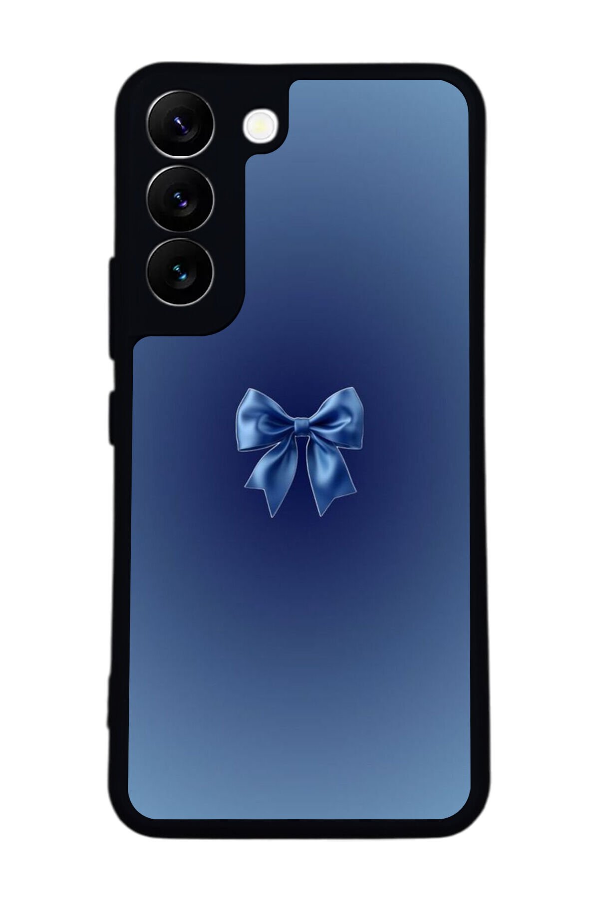 Samsung Galaxy S22 Uyumlu Kurdele Tasarımlı Glossy Premium Kılıf
