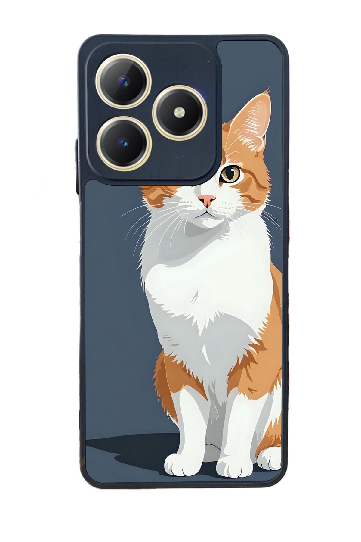 Realme C63 Mat Uyumlu Siyah Kılıf – Yumuşak Silikon, Koruyucu, Şok Emici Kapak