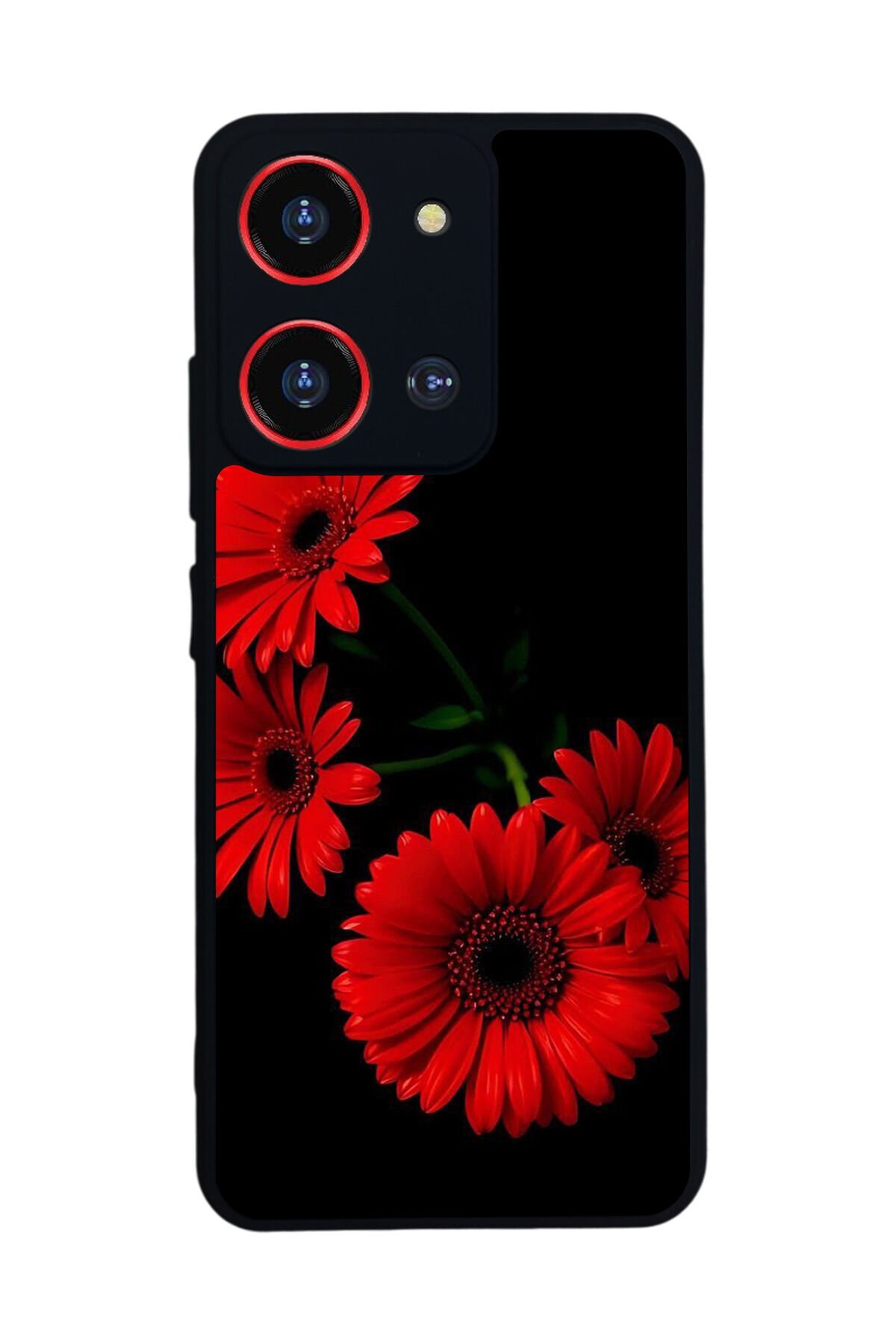 Reeder S19 Max Pro S ZOOM Uyumlu Cicek Tasarımlı Glossy Premium Kılıf