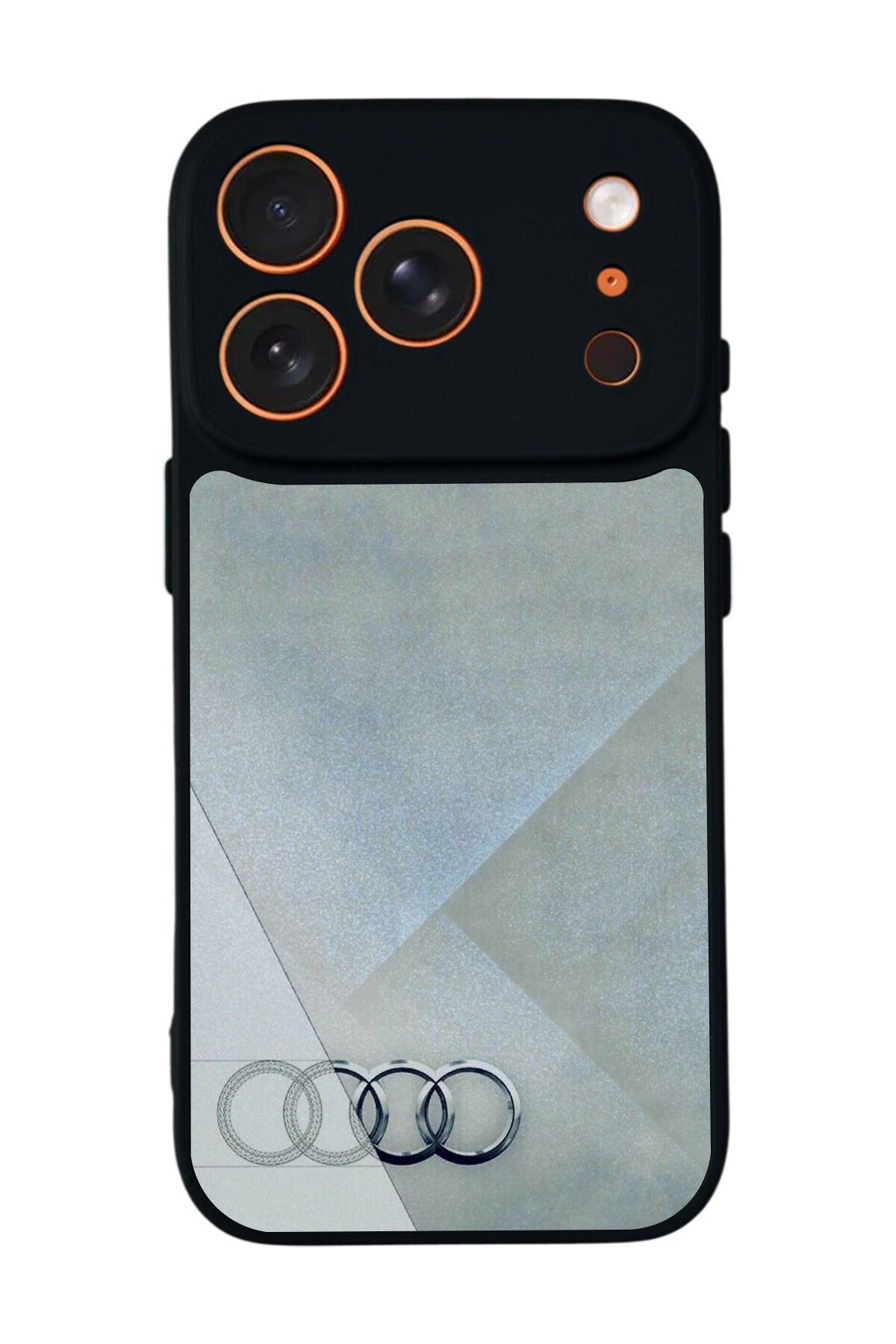 iPhone 17 Pro Uyumlu Audi Tasarımlı Glossy Premium Kılıf