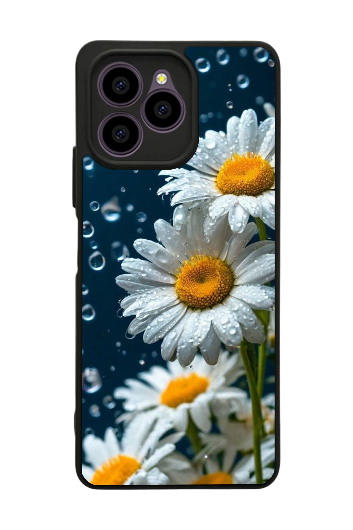 Omix X6 Uyumlu Cicek Tasarımlı Glossy Premium Kılıf