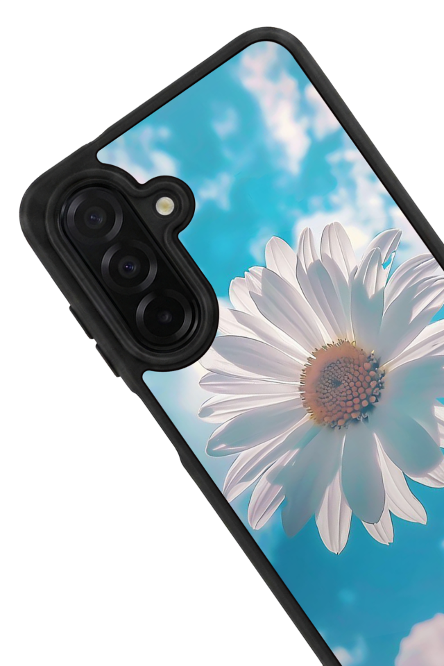 Samsung Galaxy A36 Uyumlu Cicek Tasarımlı Glossy Premium Kılıf