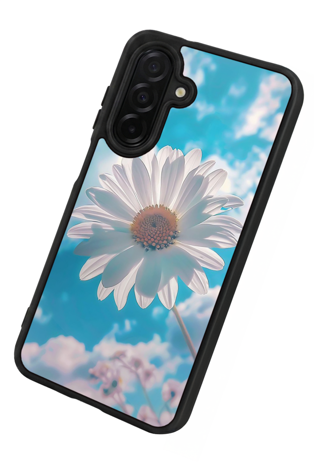 Samsung Galaxy A36 Uyumlu Cicek Tasarımlı Glossy Premium Kılıf