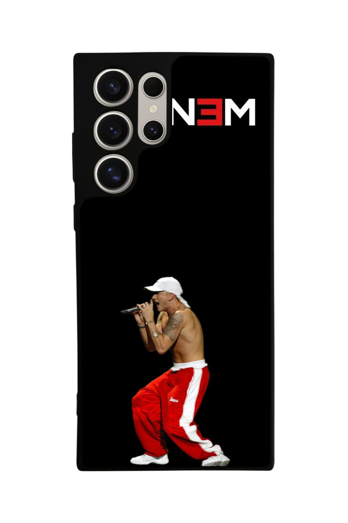 Samsung Galaxy S23 Ultra Uyumlu Eminem Tasarımlı Glossy Premium Kılıf
