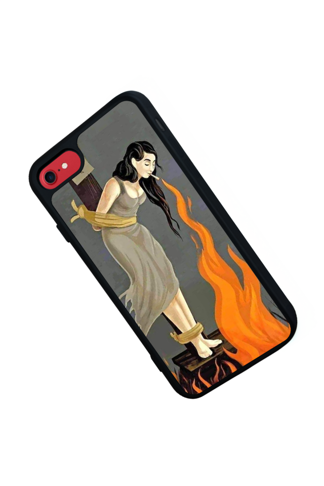 iPhone 8 Uyumlu Kalp Love Tasarımlı Glossy Premium Kılıf