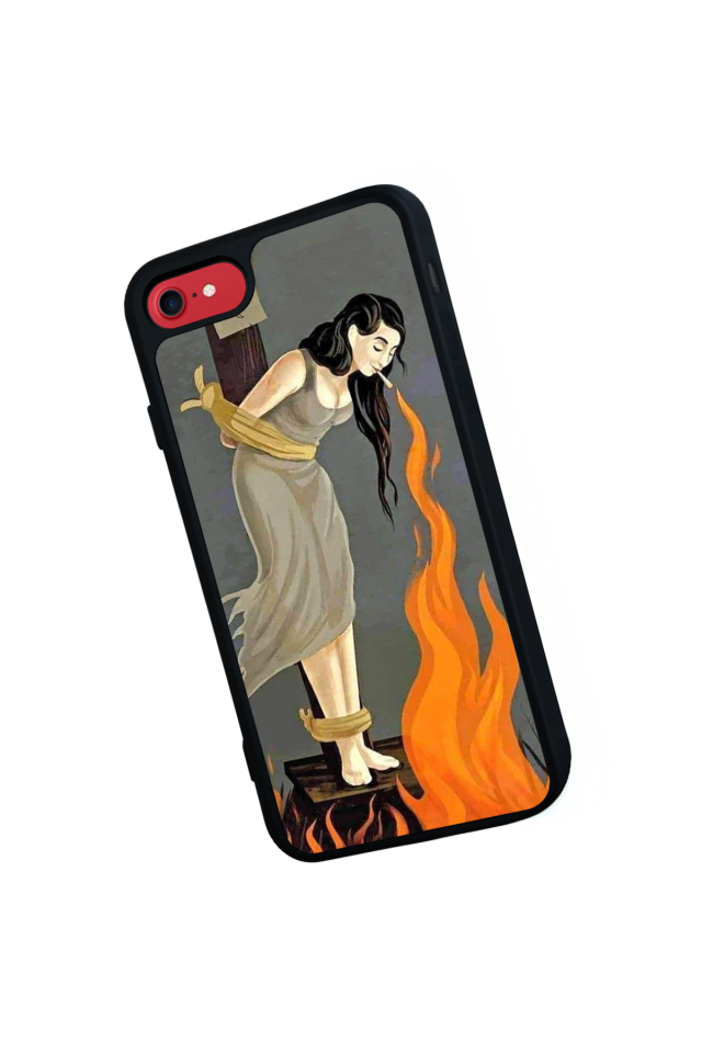 iPhone 8 Uyumlu Kalp Love Tasarımlı Glossy Premium Kılıf