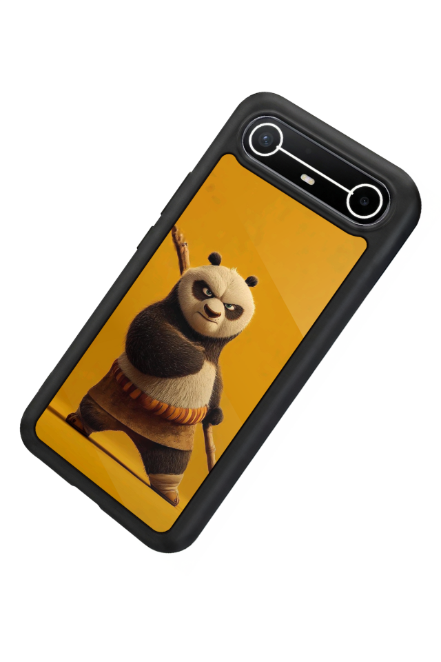 Tecno Spark Slim 5G Uyumlu Kung Fu Panda Tasarımlı Glossy Premium Kılıf