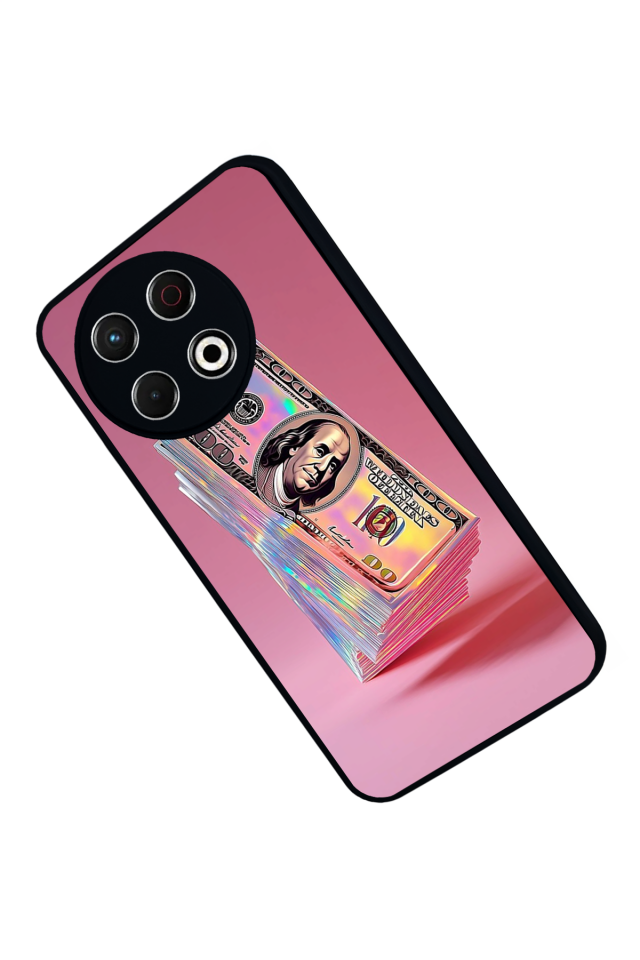 Tecno Spark 30 Pro Uyumlu Money Para Tasarımlı Glossy Premium Kılıf