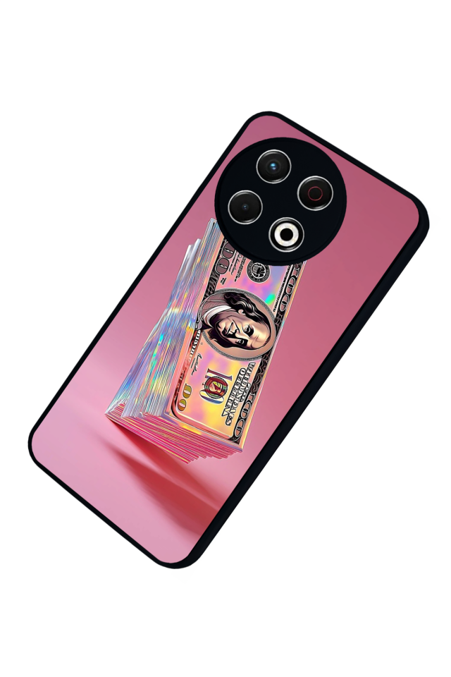 Tecno Spark 30 Pro Uyumlu Money Para Tasarımlı Glossy Premium Kılıf