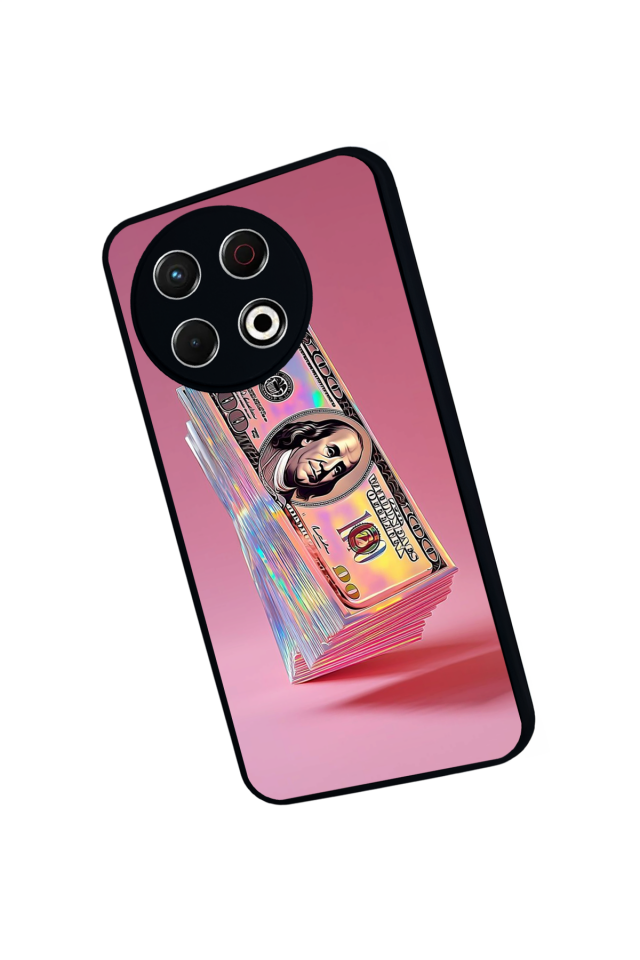 Tecno Spark 30 Pro Uyumlu Money Para Tasarımlı Glossy Premium Kılıf
