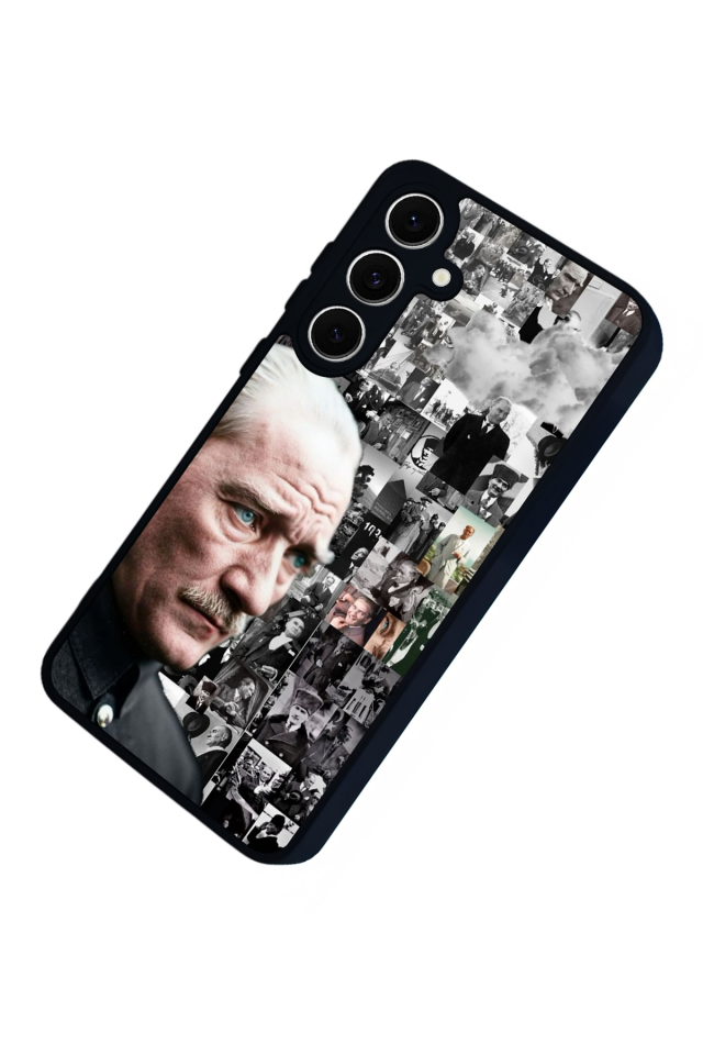 Samsung Galaxy A16 Uyumlu Mustafa Kemal Ataturk Tasarımlı Glossy Premium Kılıf