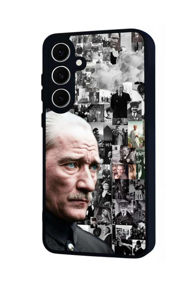 Samsung Galaxy A16 Uyumlu Mustafa Kemal Ataturk Tasarımlı Glossy Premium Kılıf