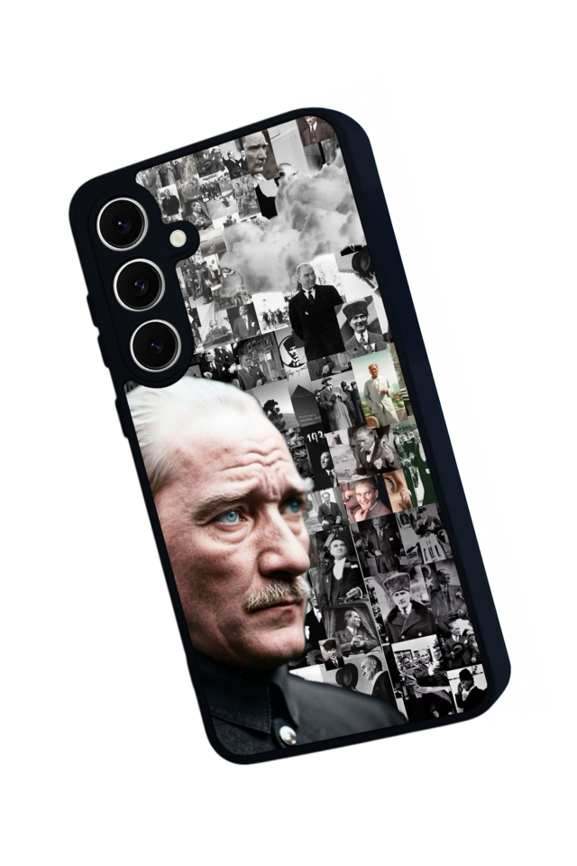 Samsung Galaxy A16 Uyumlu Mustafa Kemal Ataturk Tasarımlı Glossy Premium Kılıf