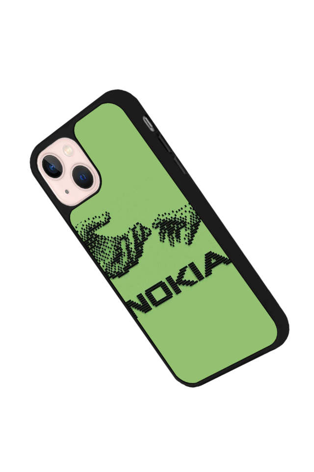 iPhone 13/14 Uyumlu Nokia Tasarımlı Glossy Premium Kılıf