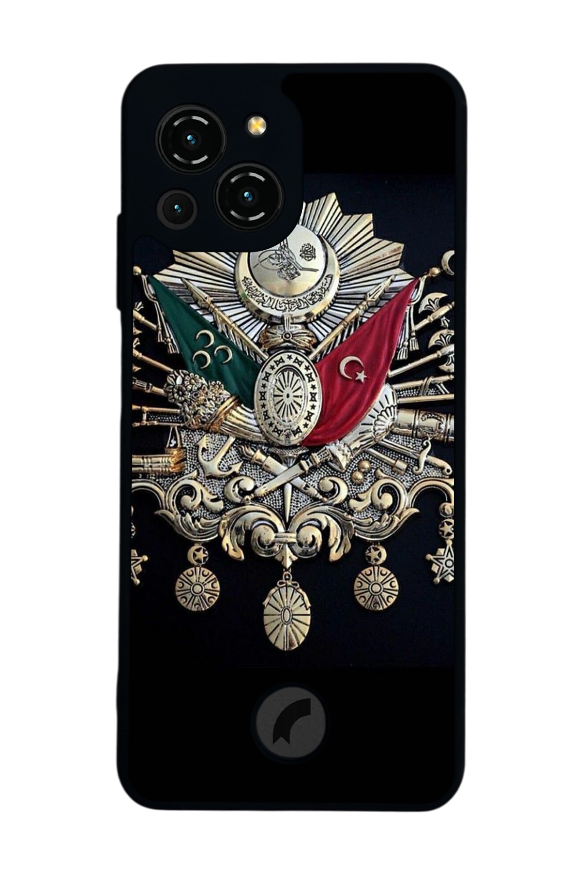 Reeder S23 Pro Max Uyumlu OsmanliTugrasi Tasarımlı Glossy Premium Kılıf