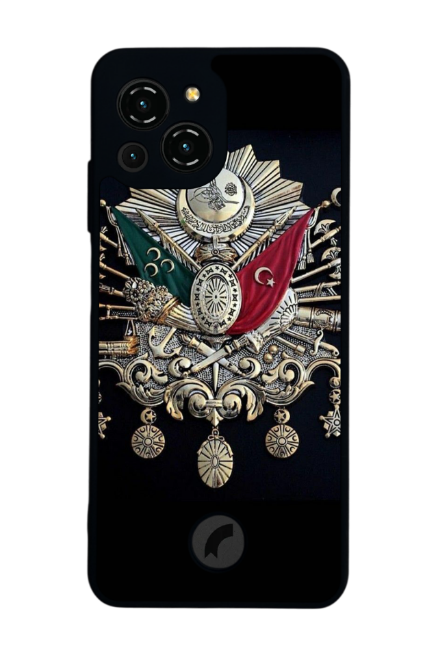 Reeder S23 Pro Max Uyumlu OsmanliTugrasi Tasarımlı Glossy Premium Kılıf