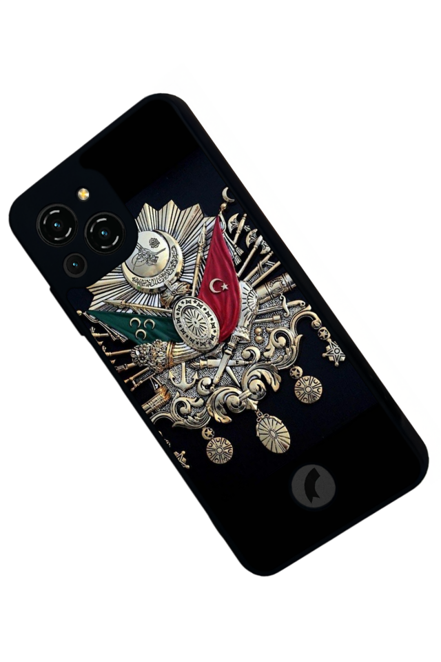 Reeder S23 Pro Max Uyumlu OsmanliTugrasi Tasarımlı Glossy Premium Kılıf