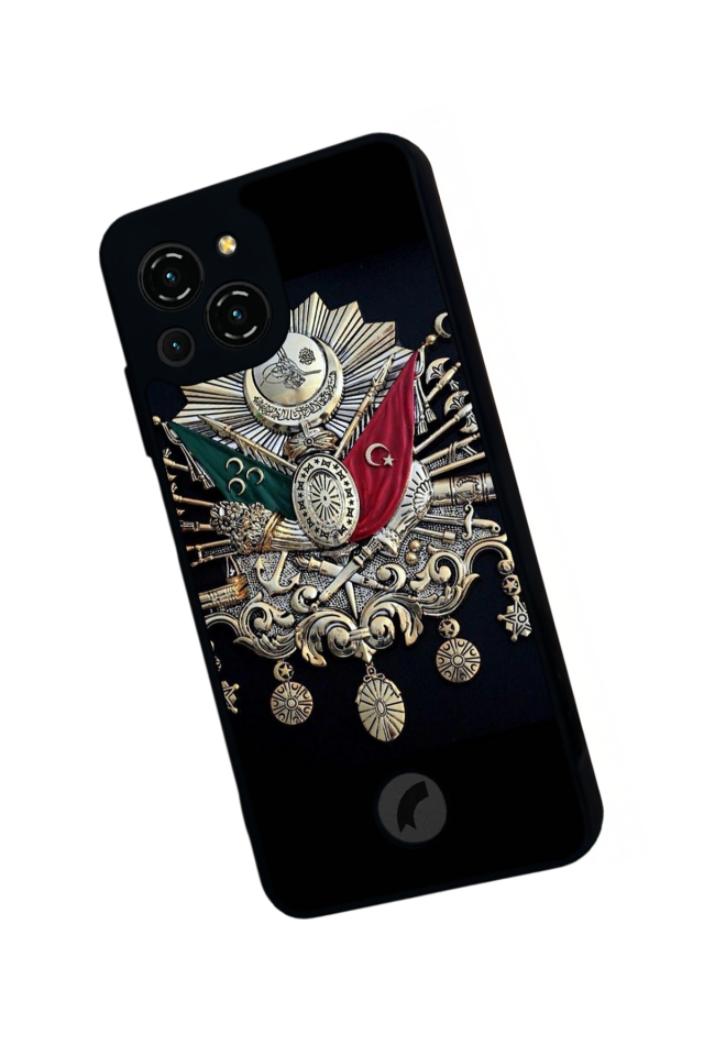 Reeder S23 Pro Max Uyumlu OsmanliTugrasi Tasarımlı Glossy Premium Kılıf